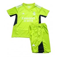 Real Madrid Målvakt Replika babykläder Hemmaställ Barn 2023-24 Kortärmad (+ korta byxor)